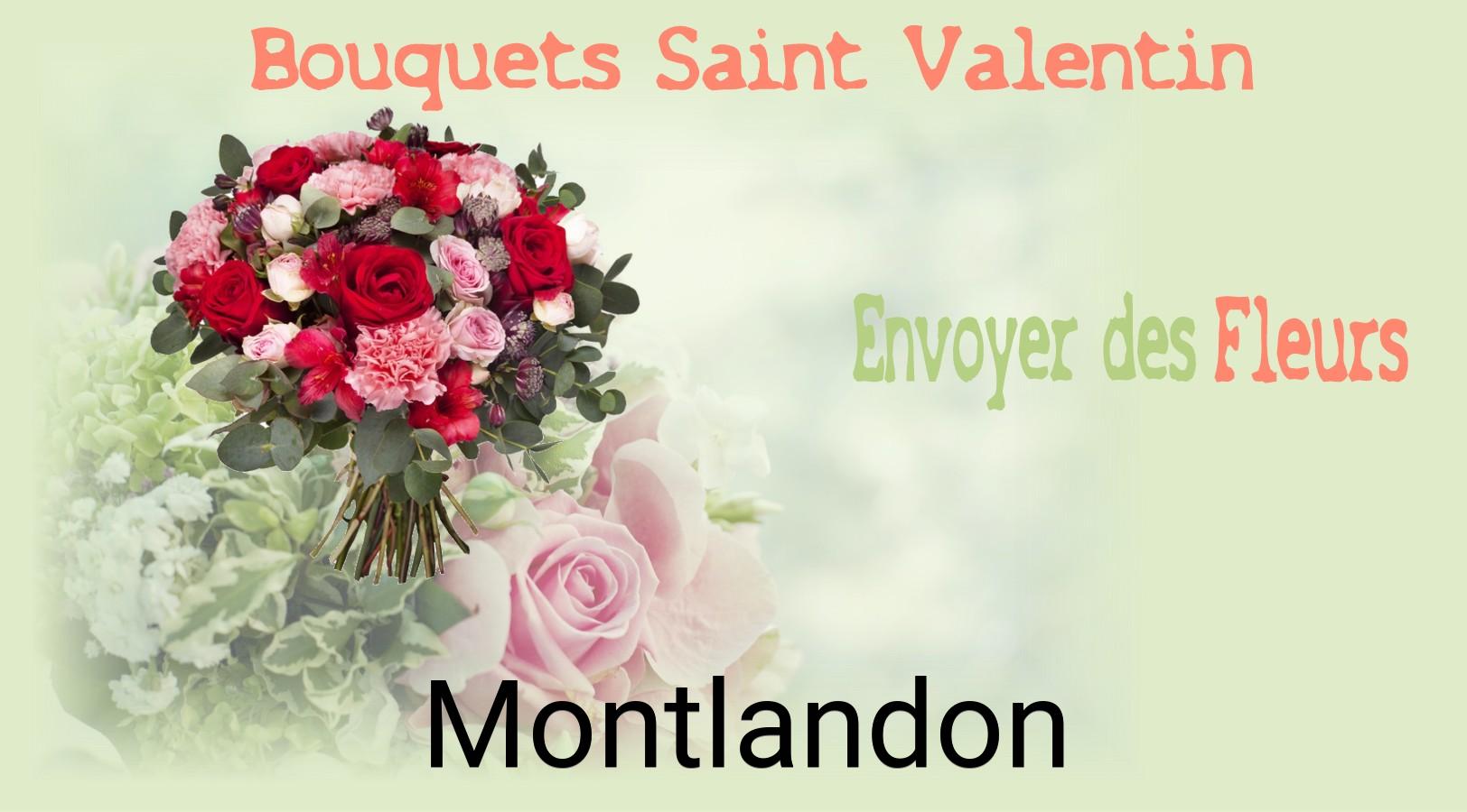Roses de Saint-Valentin livrées à Montlandon